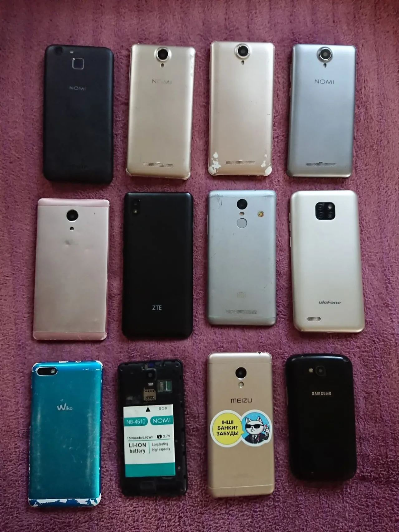 Різні телефони на відновлення чи деталі 2