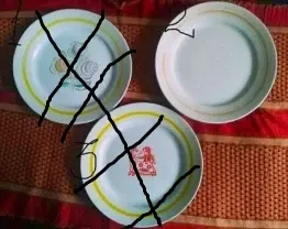 Тарелки тарелка столовая 3 шт , обеденная, для дома, дачи 5