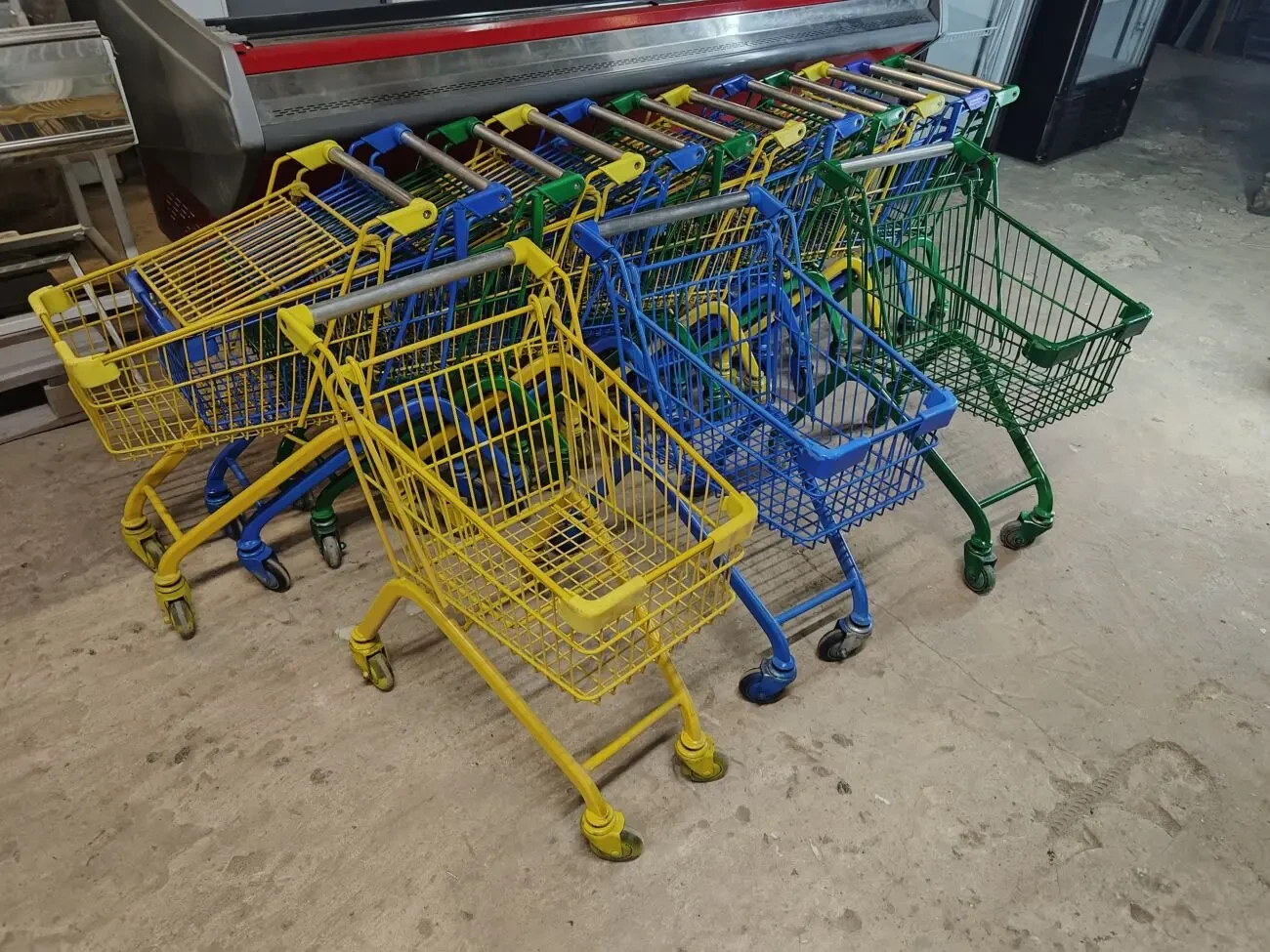 Візок купівельний дитячий, торгові дитячі візки 6