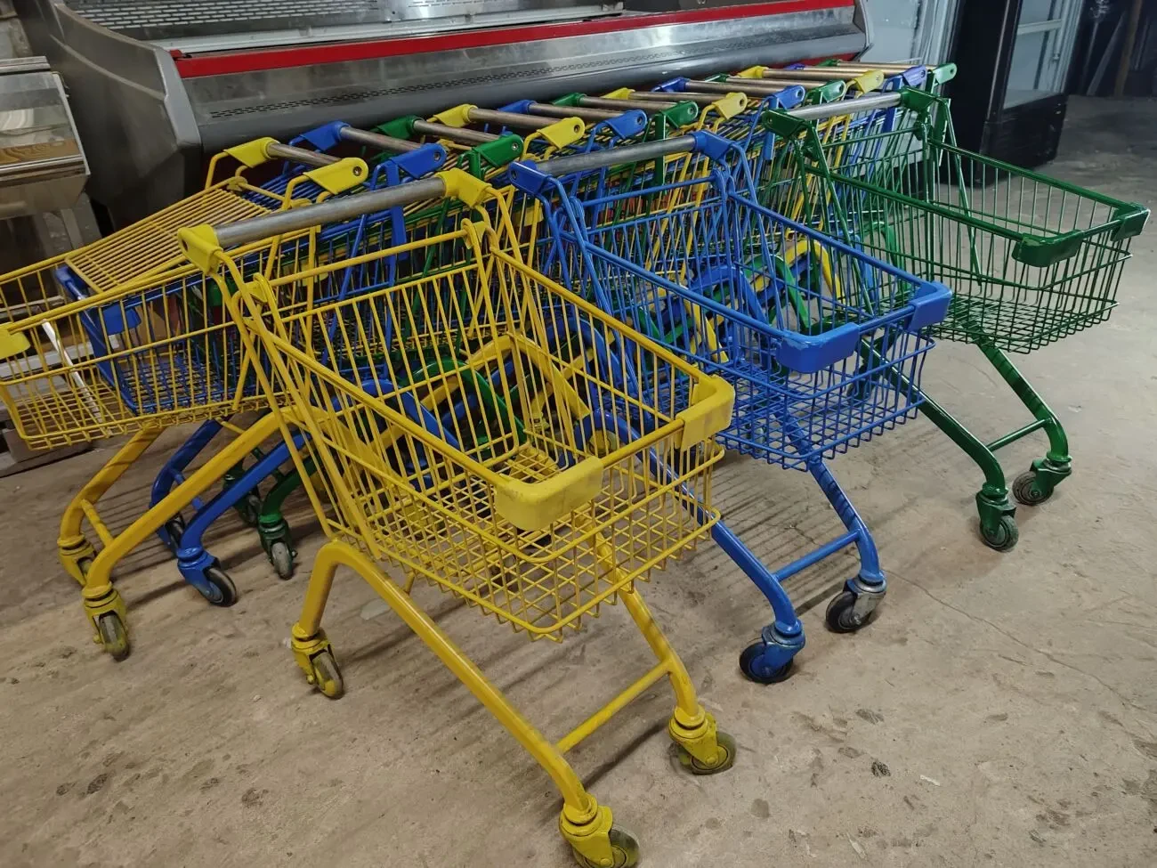 Візок купівельний дитячий, торгові дитячі візки 3