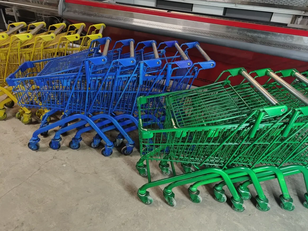 Візок купівельний дитячий, торгові дитячі візки 5