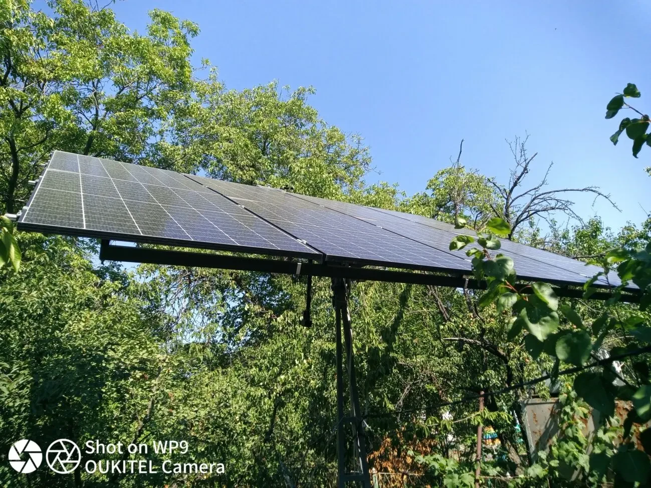 Сонячний трекер на 8 панелей сборочний комплект без зварювання. 5