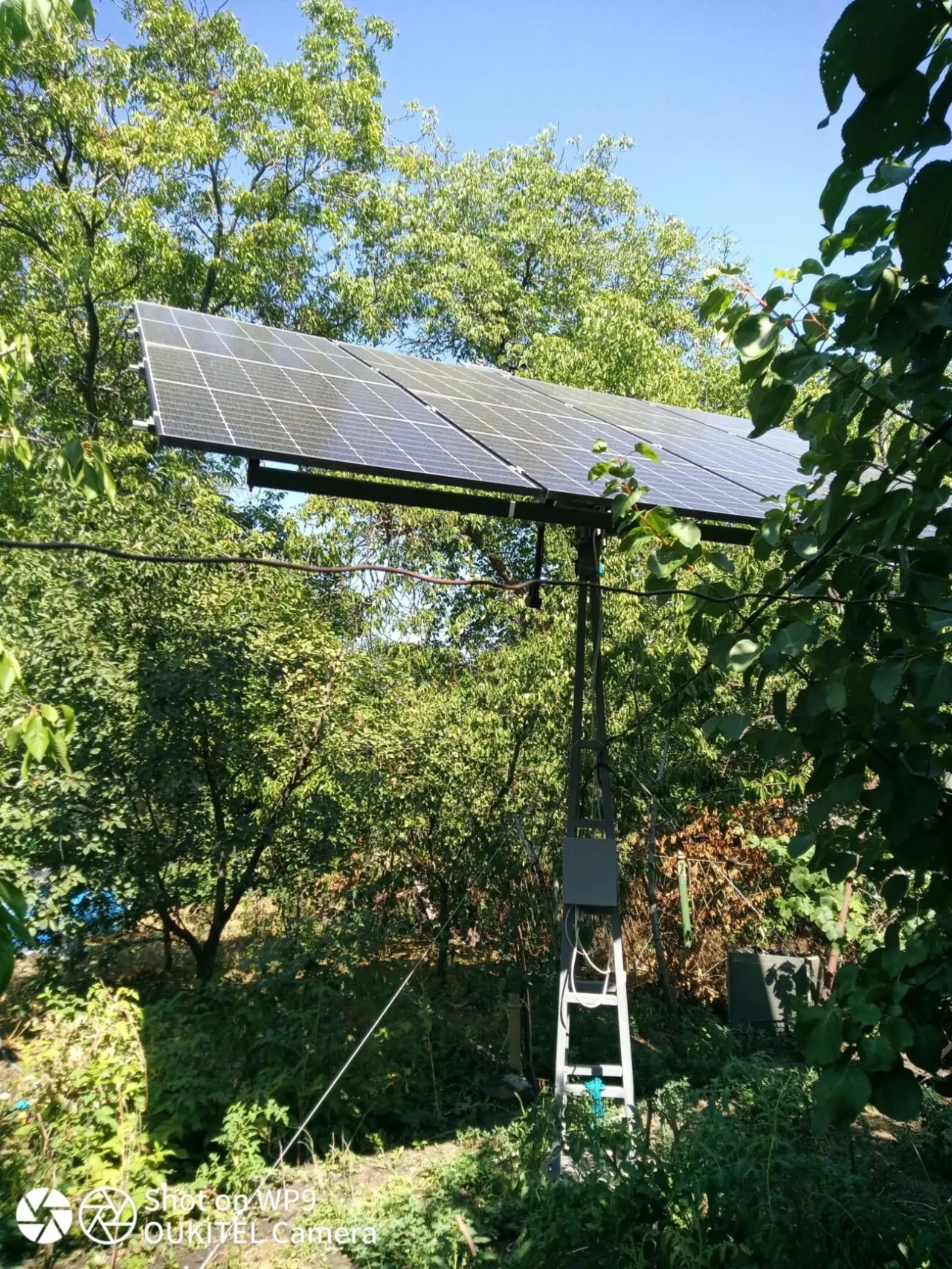 Сонячний трекер на 8 панелей сборочний комплект без зварювання. 4