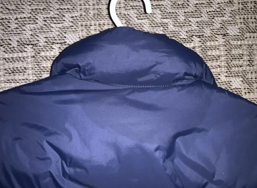 Куртка зимняя, курточка, пуховик мужская ZARA, зара, синего цвета 5