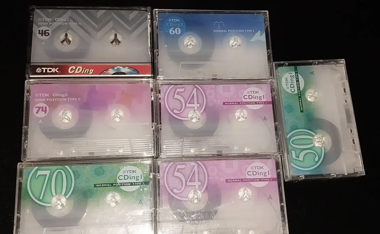 Аудіокасета TDK рідкісні. Ціна за лот