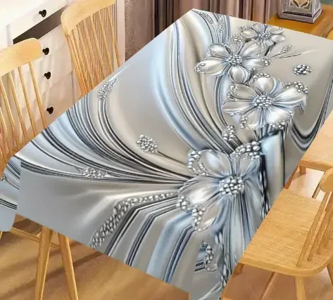 Срібляста скатертина - нова 3