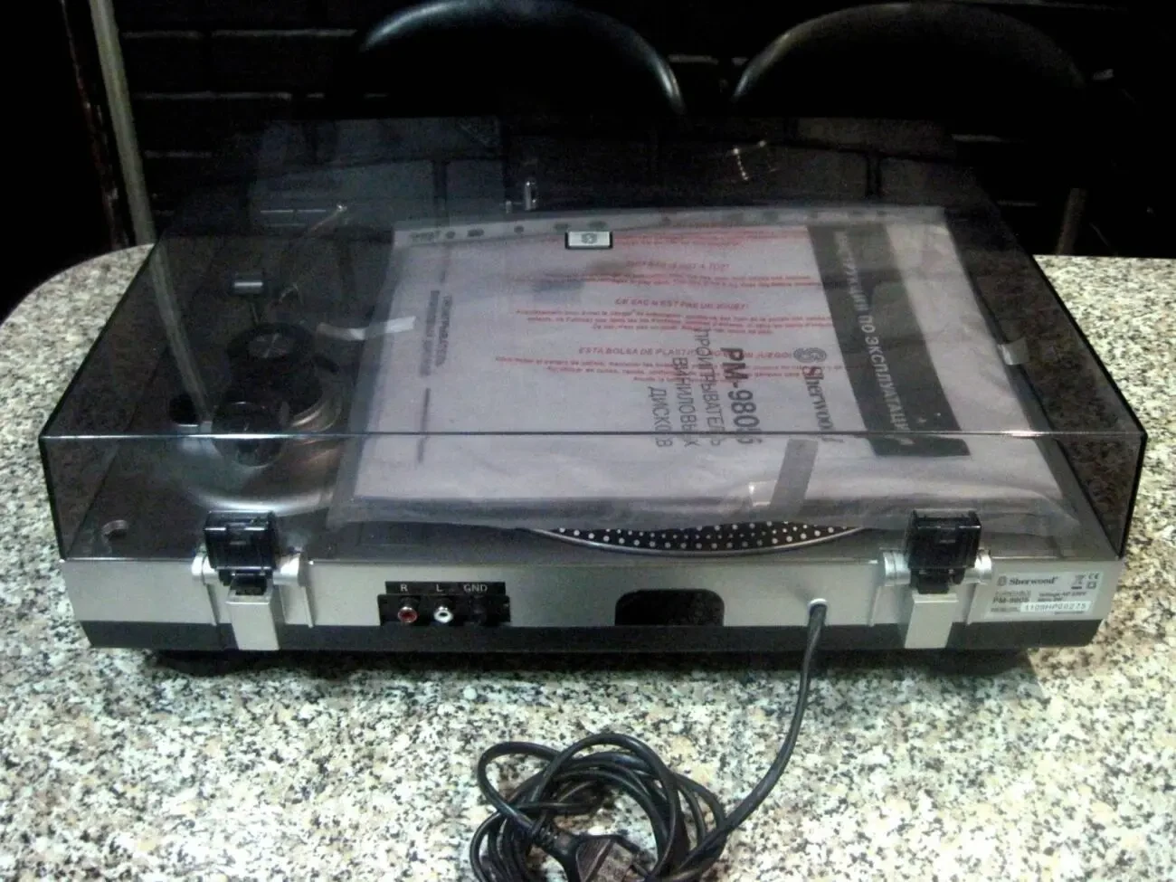 Проигрыватель виниловых дисков Sherwood PM-9805 4