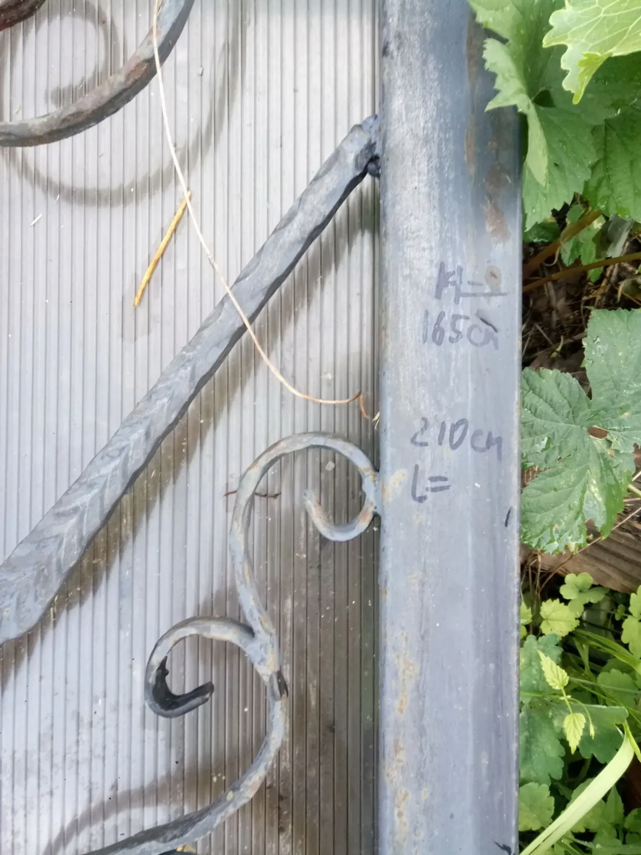 Ворота ковані 3