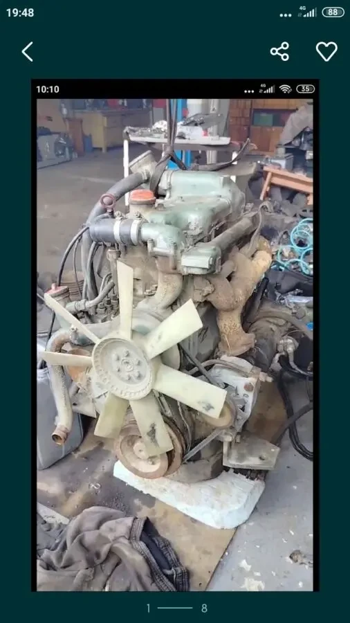 Двигун Mercedes 508 ГАЗон OM314 3.7л. 7