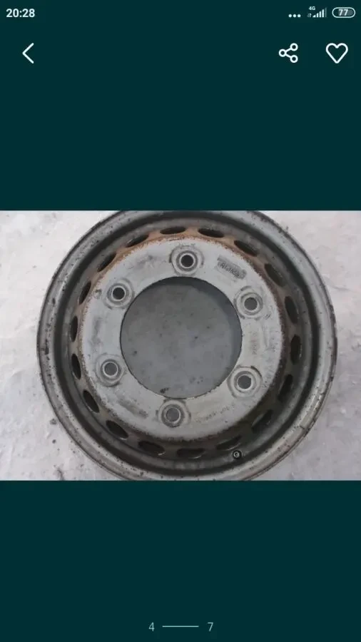 Диски Sprinter 906-903-907 R16 спарка б.у. та нові 412 416 516 418 519 2