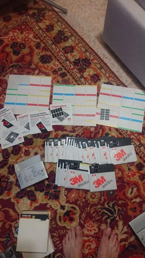 Продам дискеты 5,25.