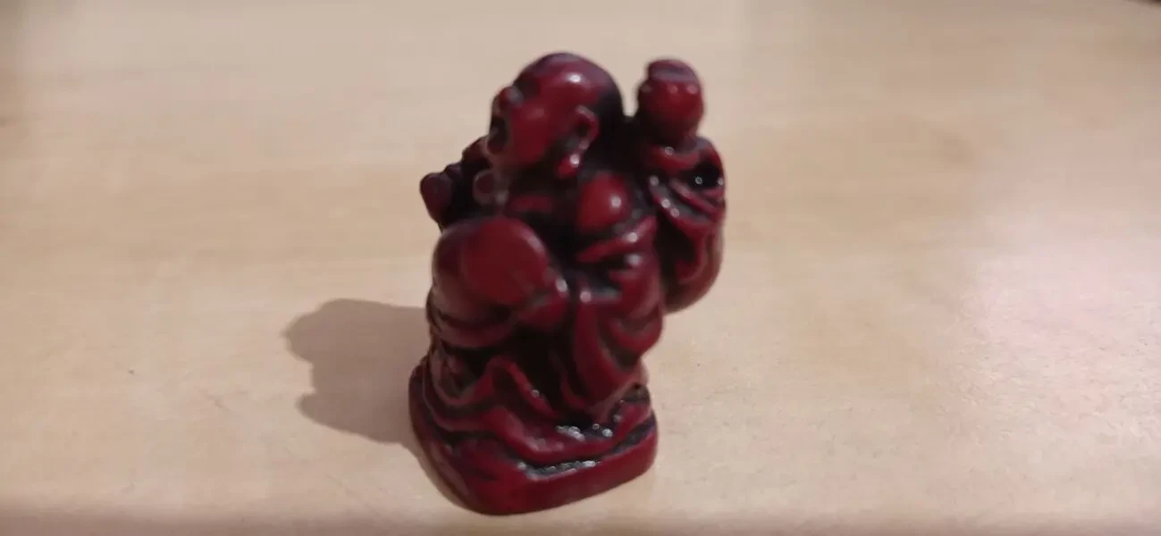 Вінтажна фігурка Будди, що сміється 4