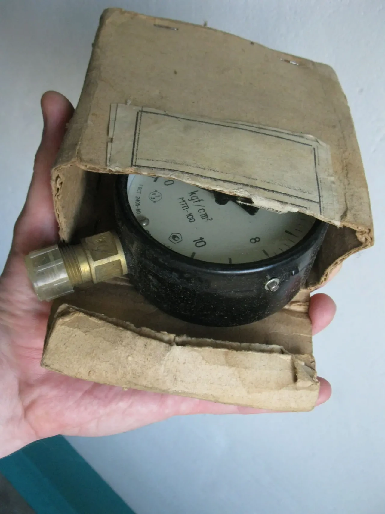 Манометр МТП-100 (0...10 кгс/см2)