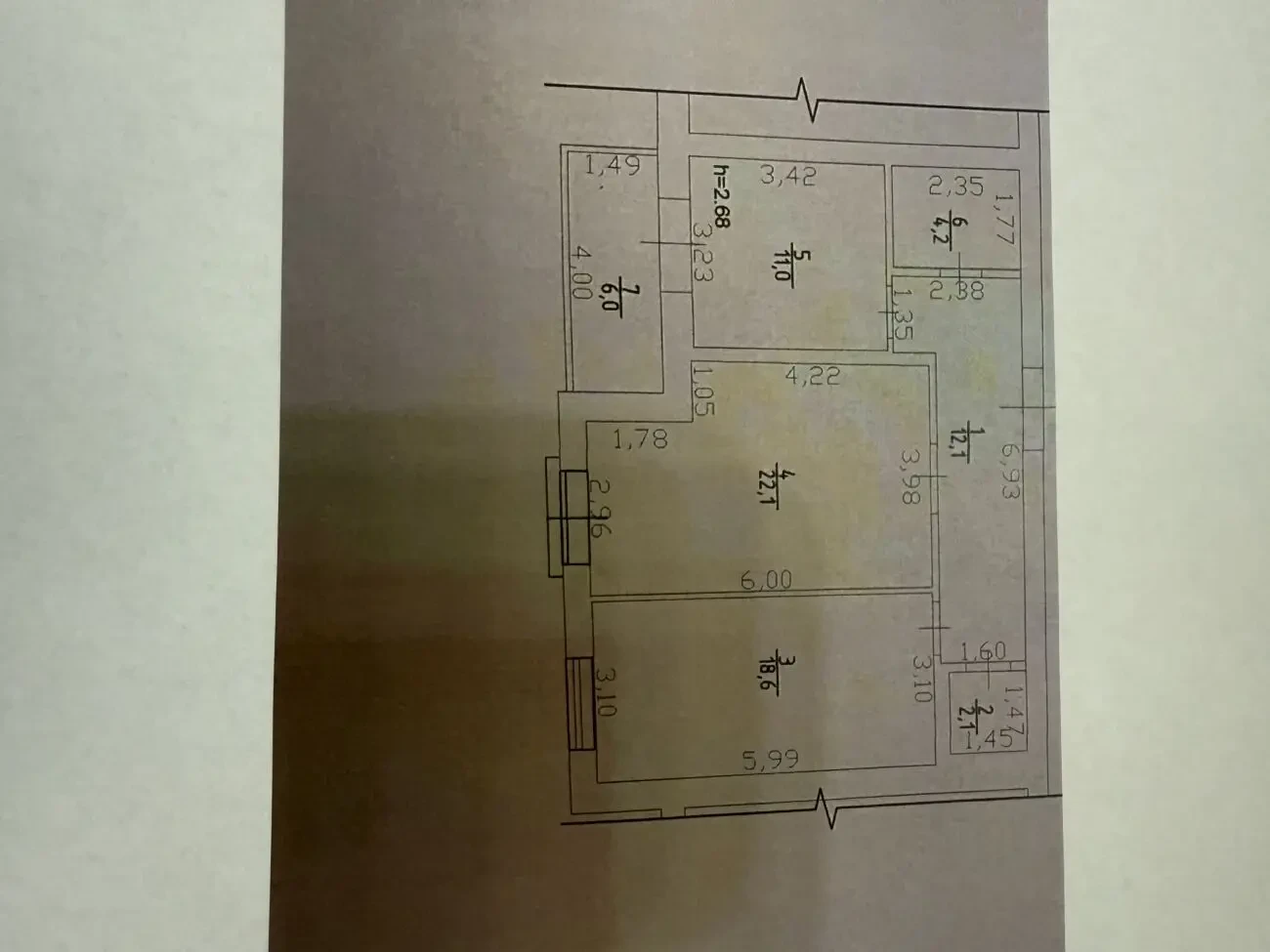 Продам 2-кв. у м.Черкаси 7