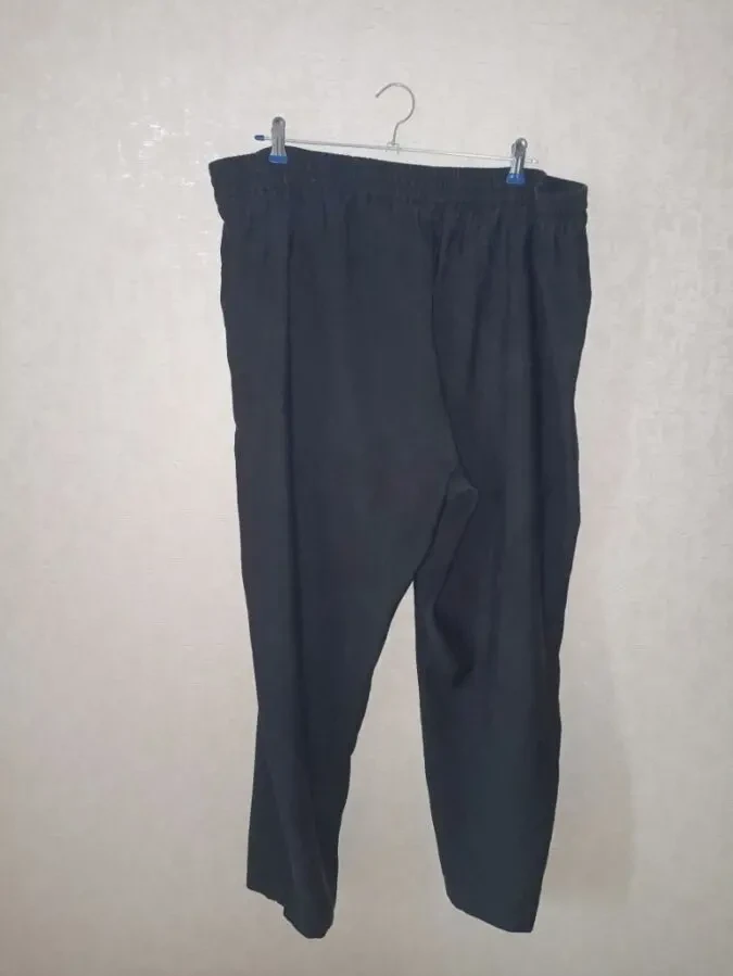 Marks Spencer Брюки женские большой размер с лиоцеллом черные 54 8