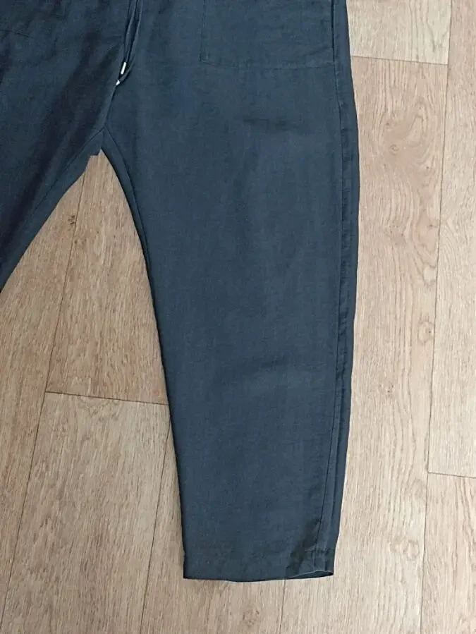 Marks Spencer Брюки женские большой размер с лиоцеллом черные 54 3