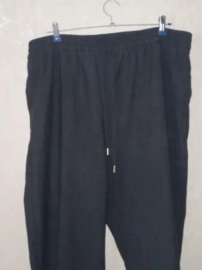 Marks Spencer Брюки женские большой размер с лиоцеллом черные 54 7