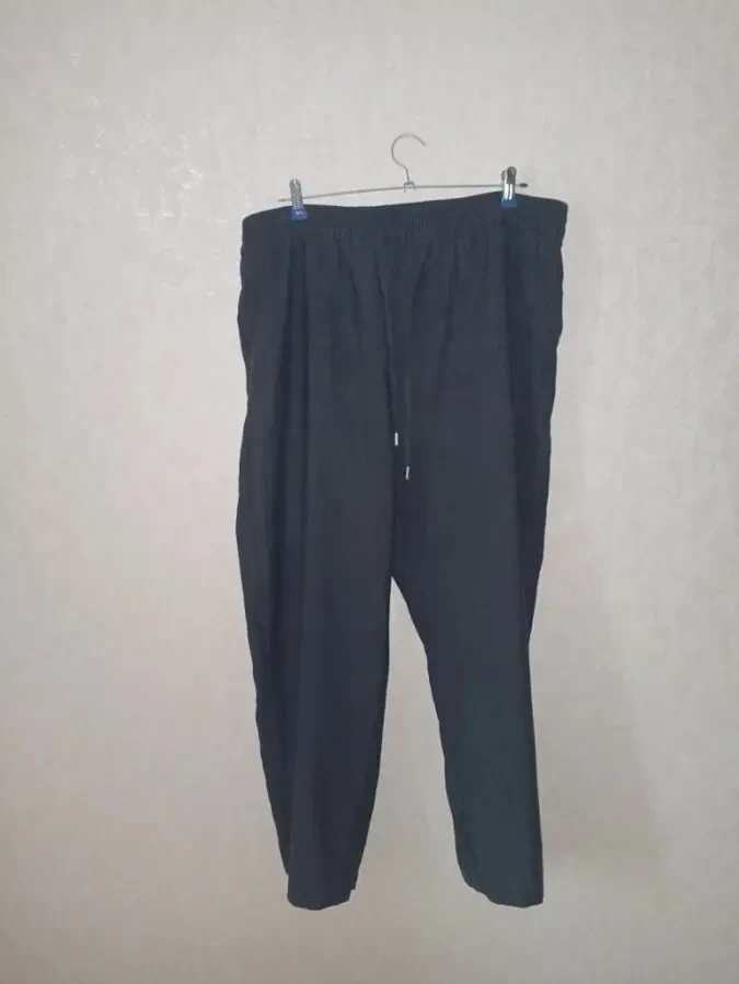 Marks Spencer Брюки женские большой размер с лиоцеллом черные 54 6