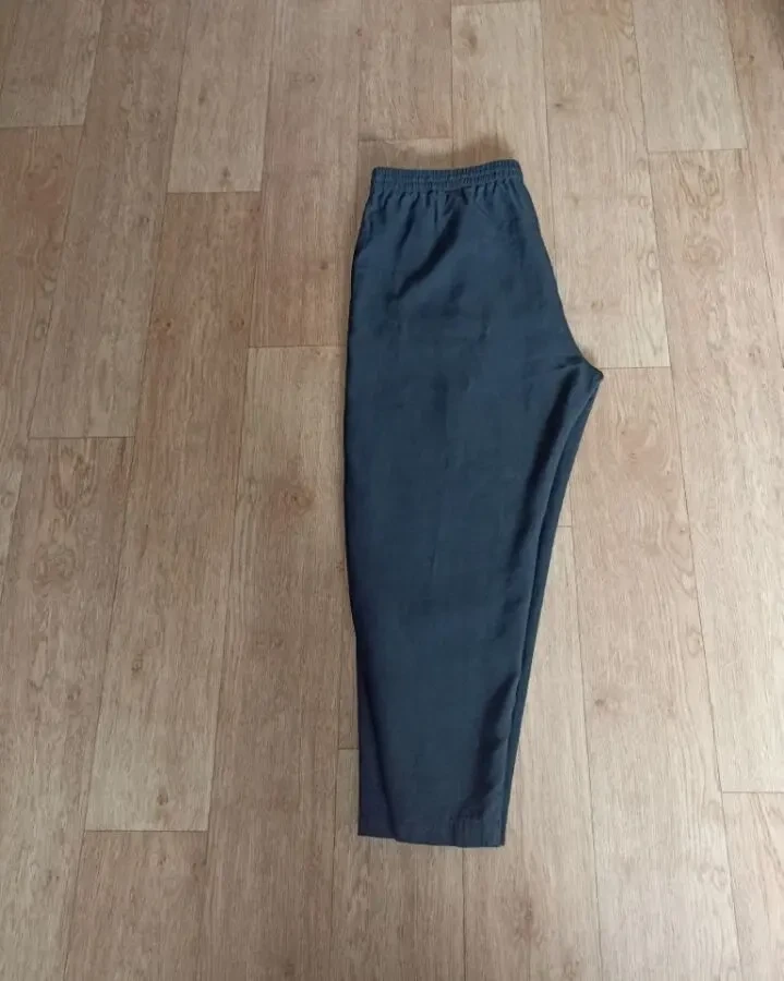 Marks Spencer Брюки женские большой размер с лиоцеллом черные 54 4