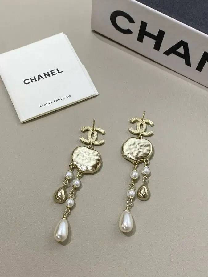 Сережки Chanel 4
