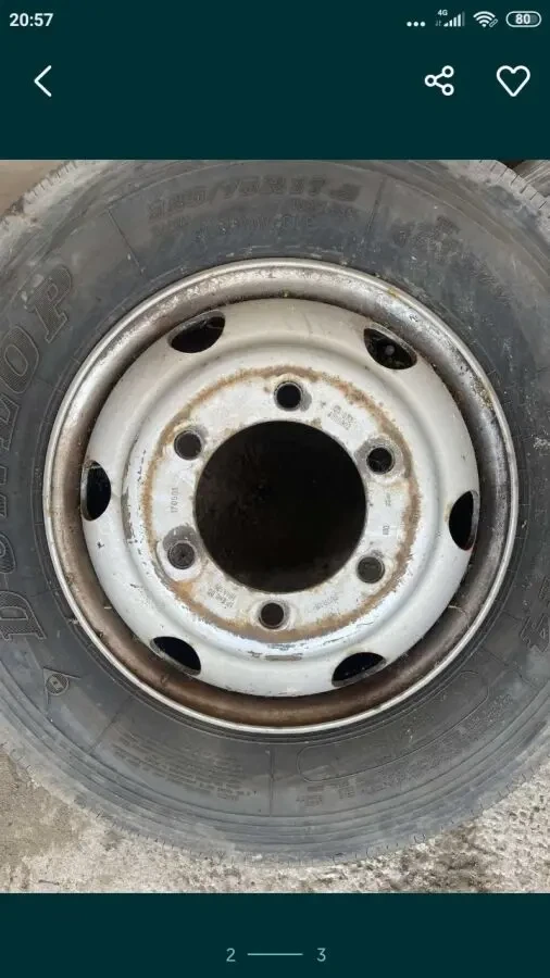 Диски Мерседес, без резини 17,5 6.00/6.75 Рекс Варіо Пландека  Атего 2