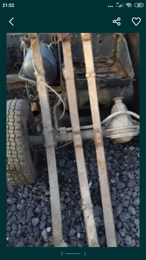 Ресори Mercedes БУС Т1 207-208-210-307-308-310-410. Корінь, підкорінь