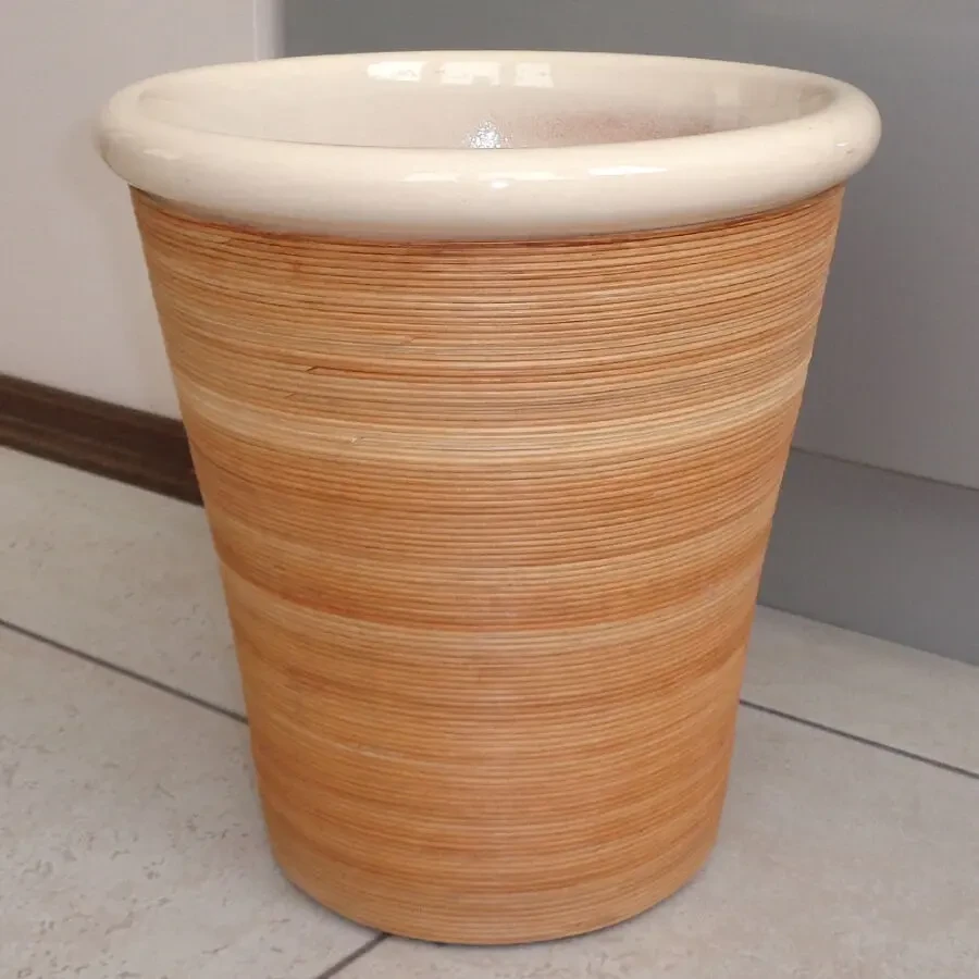 Deroma напольный горшок цветочный керамический вазон кашпо для цветов 2