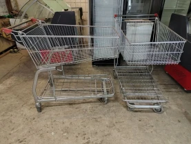 Торгові візки 142 літри, вантажні візки, візки для складу