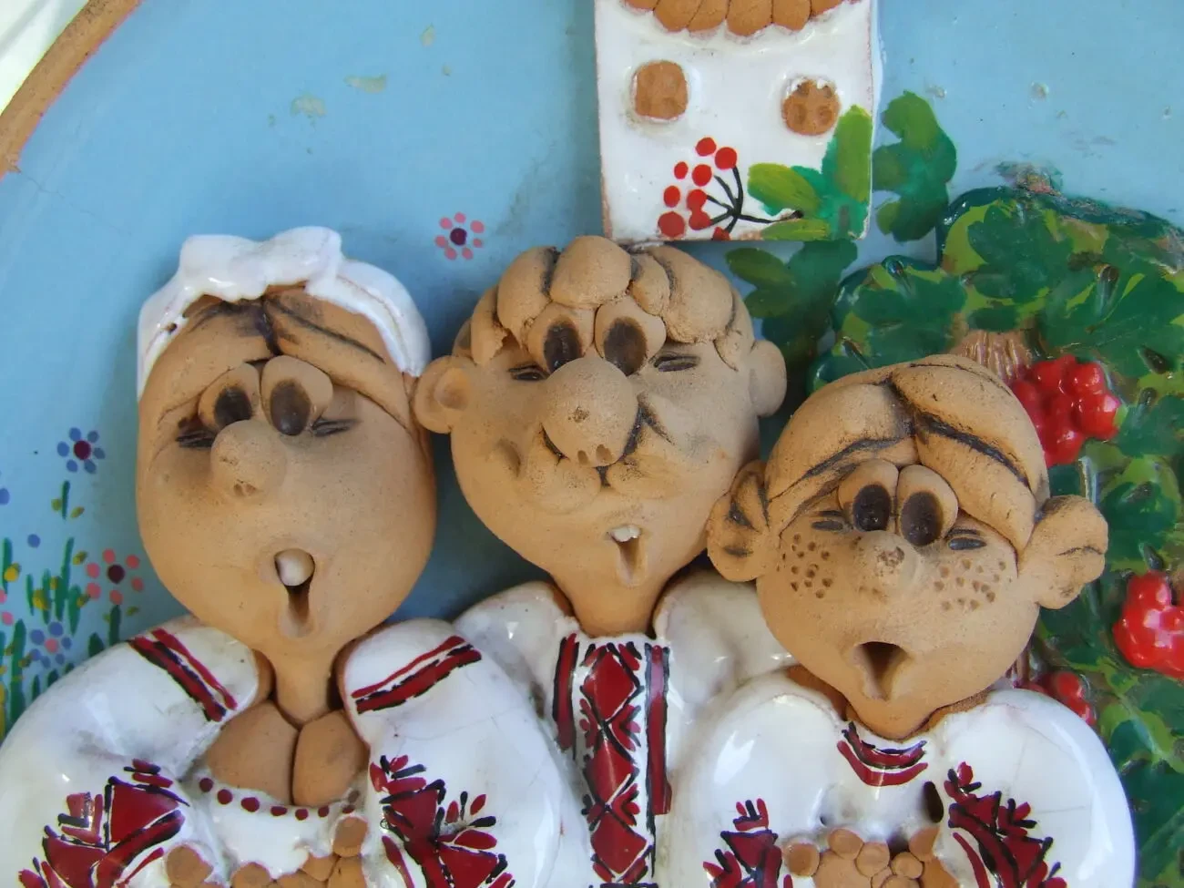 Украинская Настенная тарелка -панно декоративная раз. 23 см. 2010 гг. 2