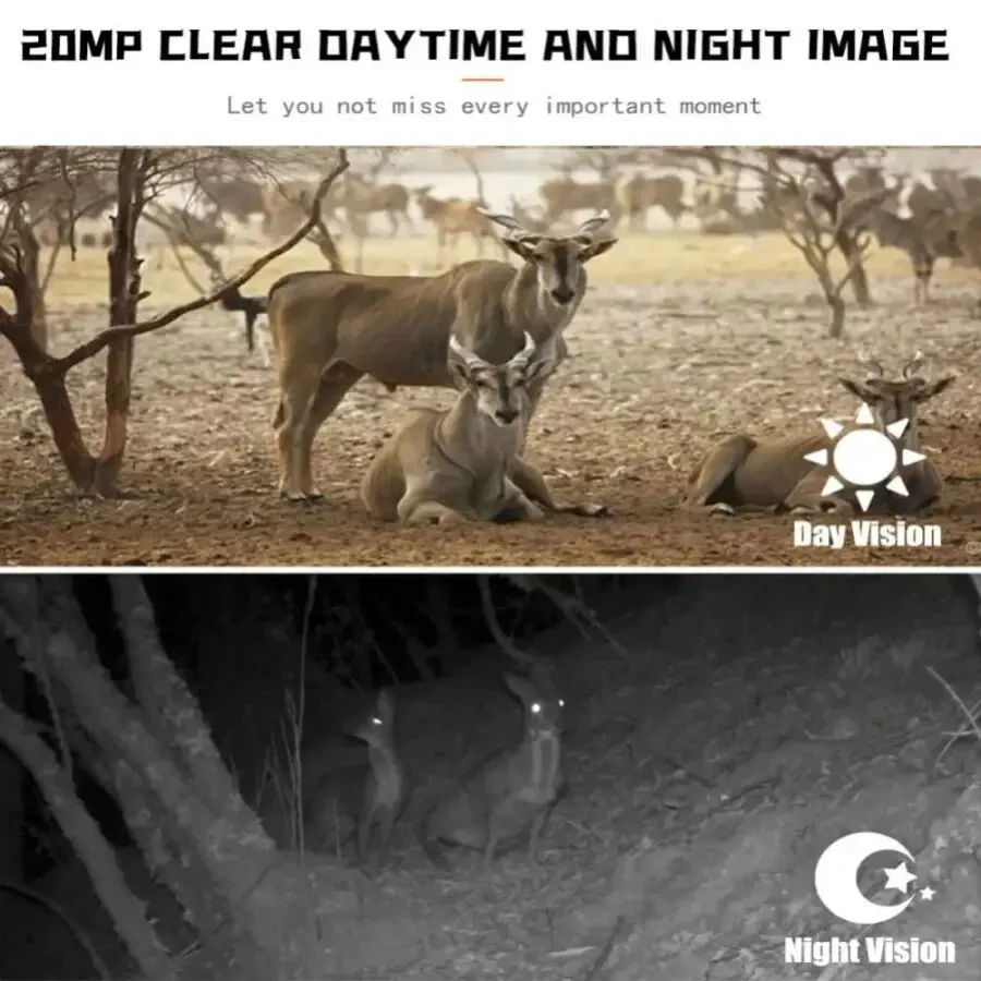 Нагрудная охотничья боди камера Фотоловушка с экраном и ночным виденье 4