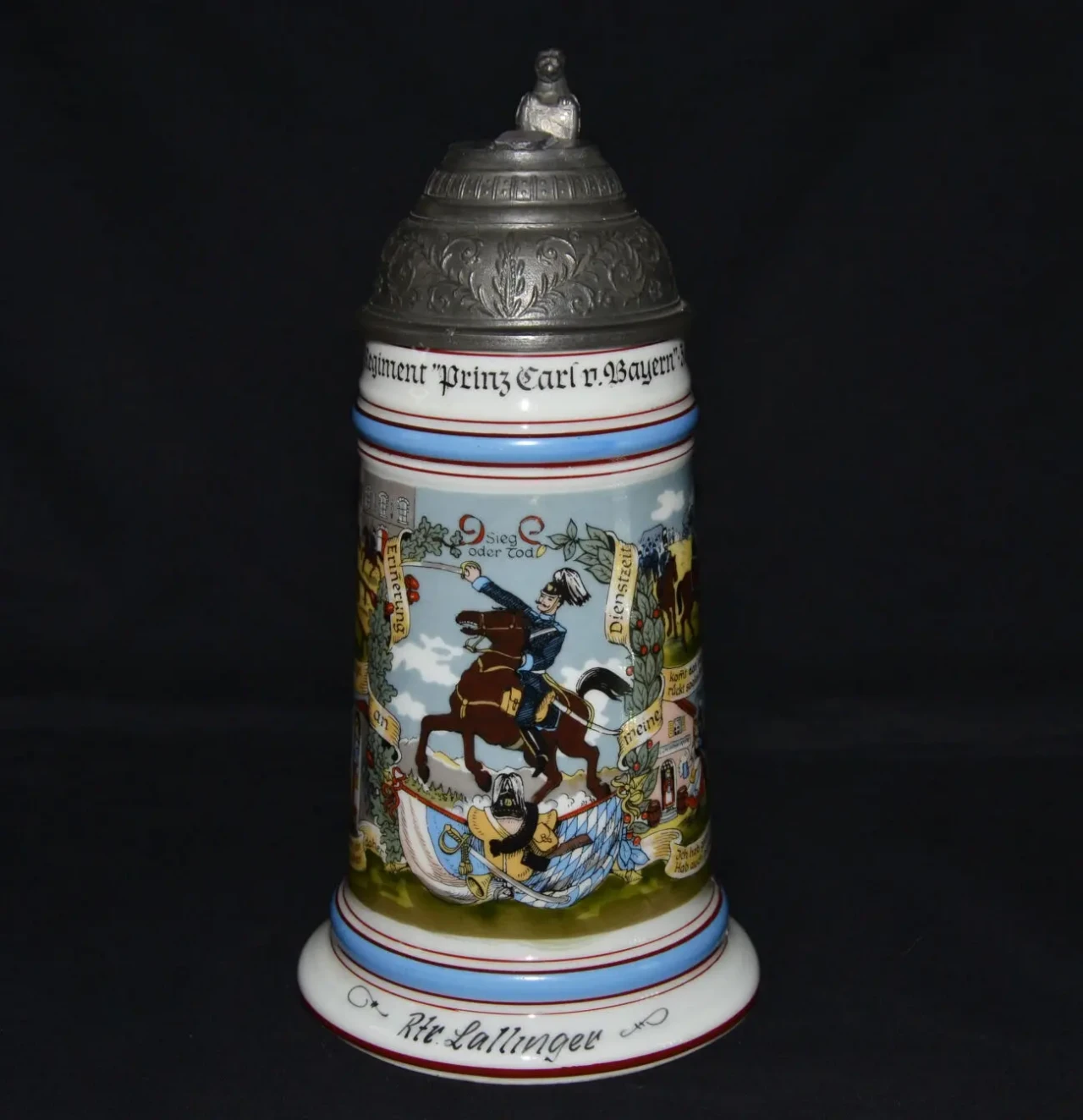 Полковая пивная кружка из серии пивных кружек 3