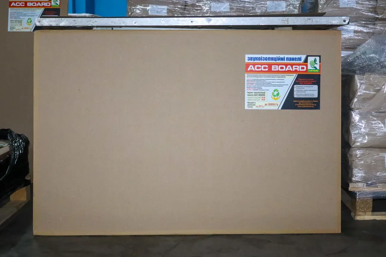 Звукоізоляційні панелі для звукоізоляції 8