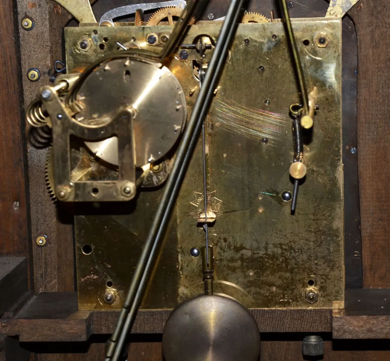 Каминные часы 9