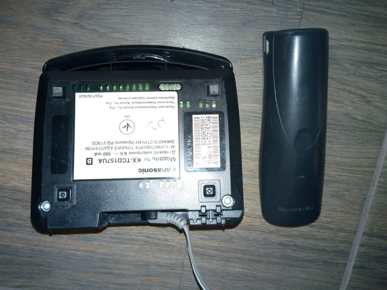 Радіо-Телефон Panasonic KX-TCD157UA 3