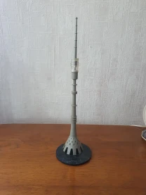 Светильник-ночник Останкинская башня (сделано в СССР 1970-х годах)