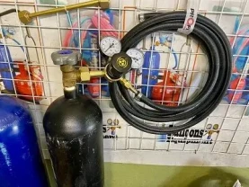 Балон для полуавтомата 10л з обладнанням