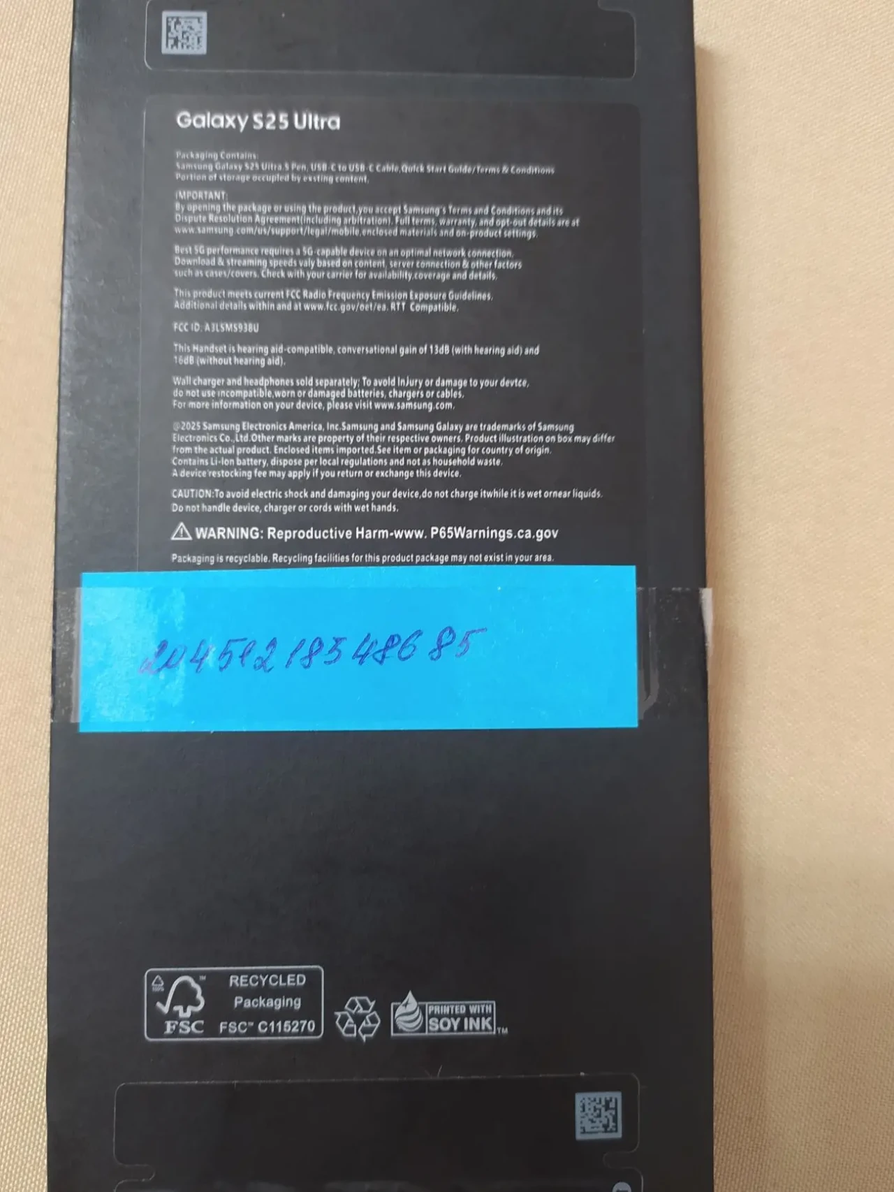 Samsung galaxy s 25 7