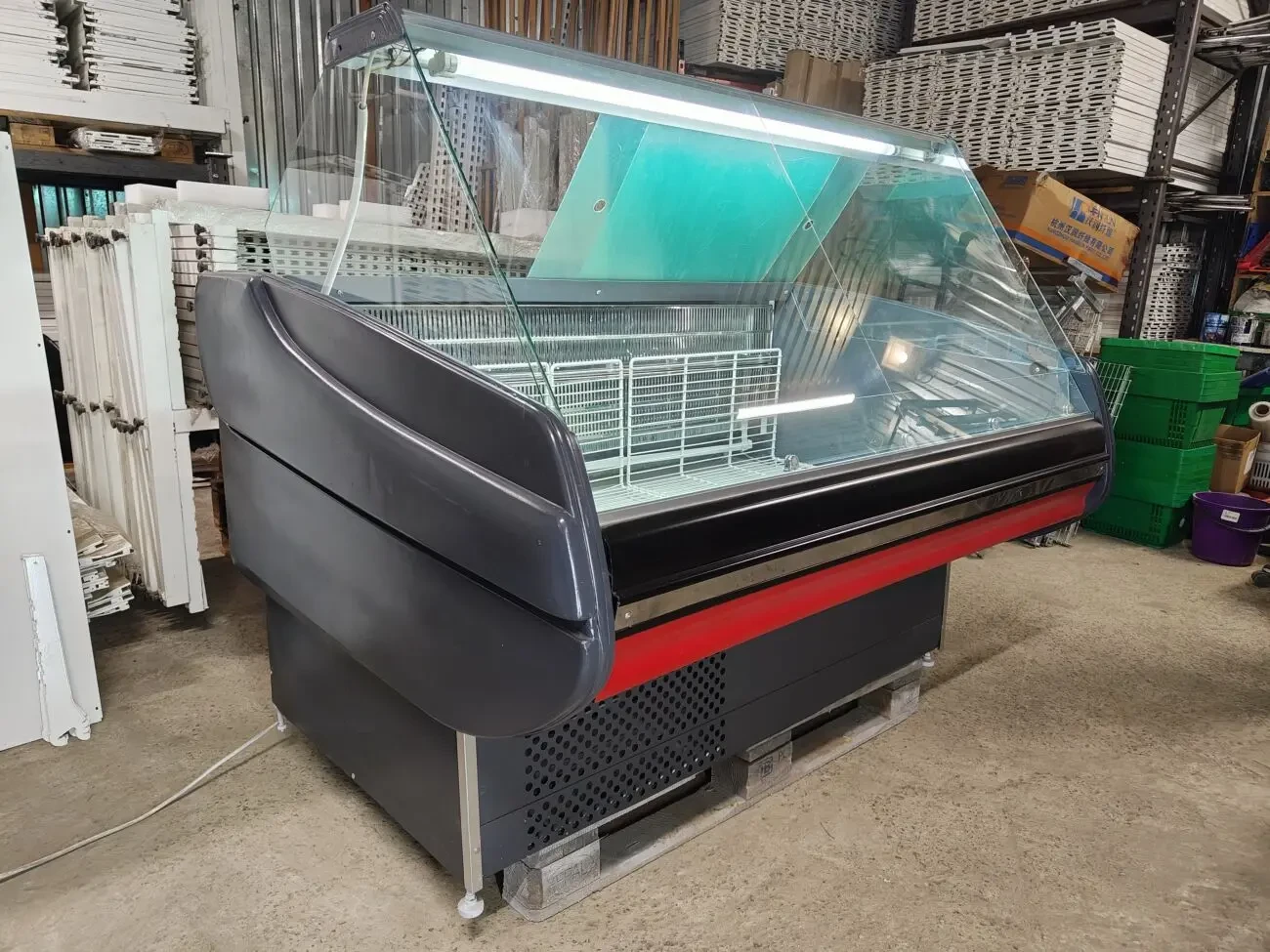 Морозильна вітрина Аріада 1,55, морозильний прилавок 3