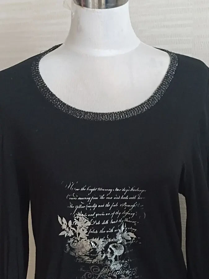 Sementa Женский реглан удлиненный с трикотажными вставками на 46-48 Т 3