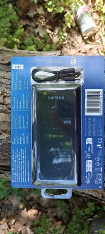 Потужний зовнішній акумулятор Philips ємністю 20000 mAh забезпечить д