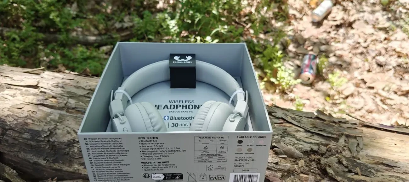 Бездротові навушники Fresh n Rebel, 30 годин, мікрофон, Bluetooth 2