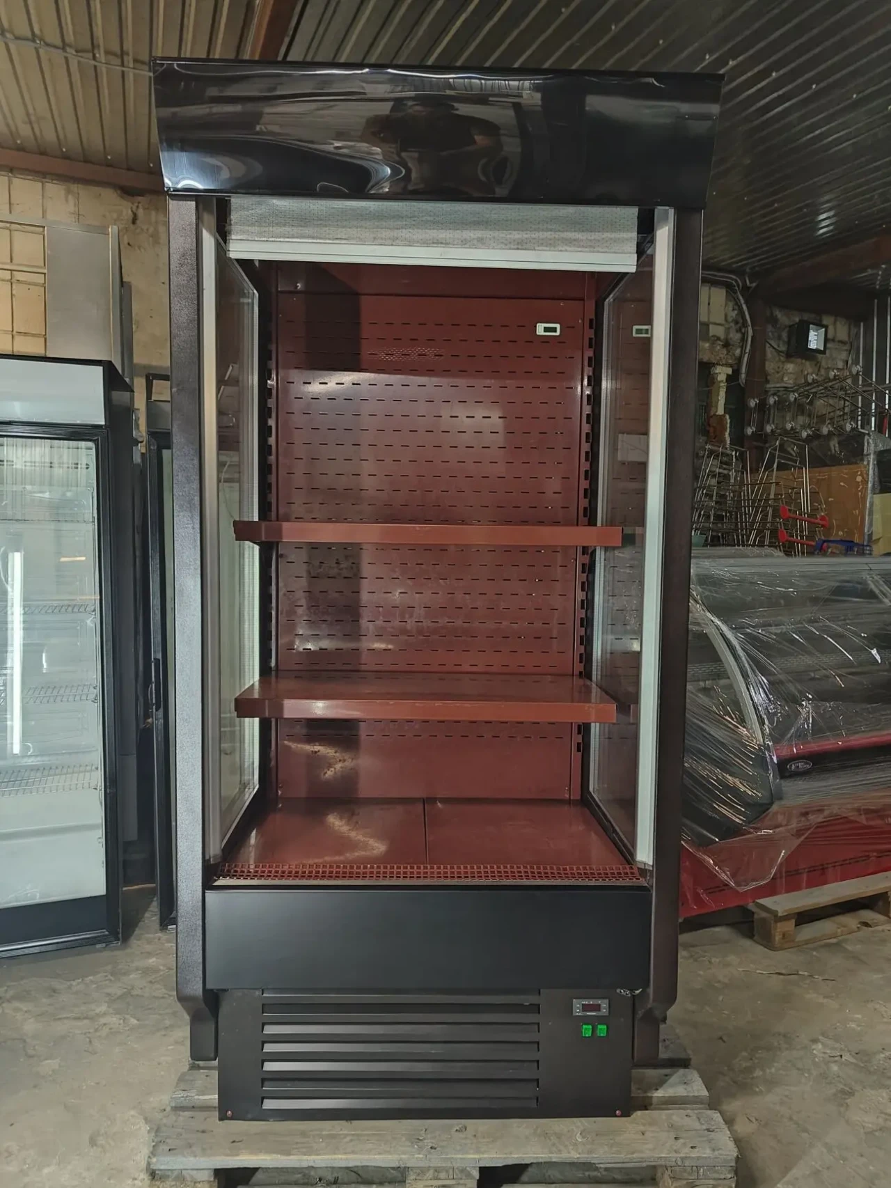 Холодильна гірка, холодильна вітрина, холодильний регал 5