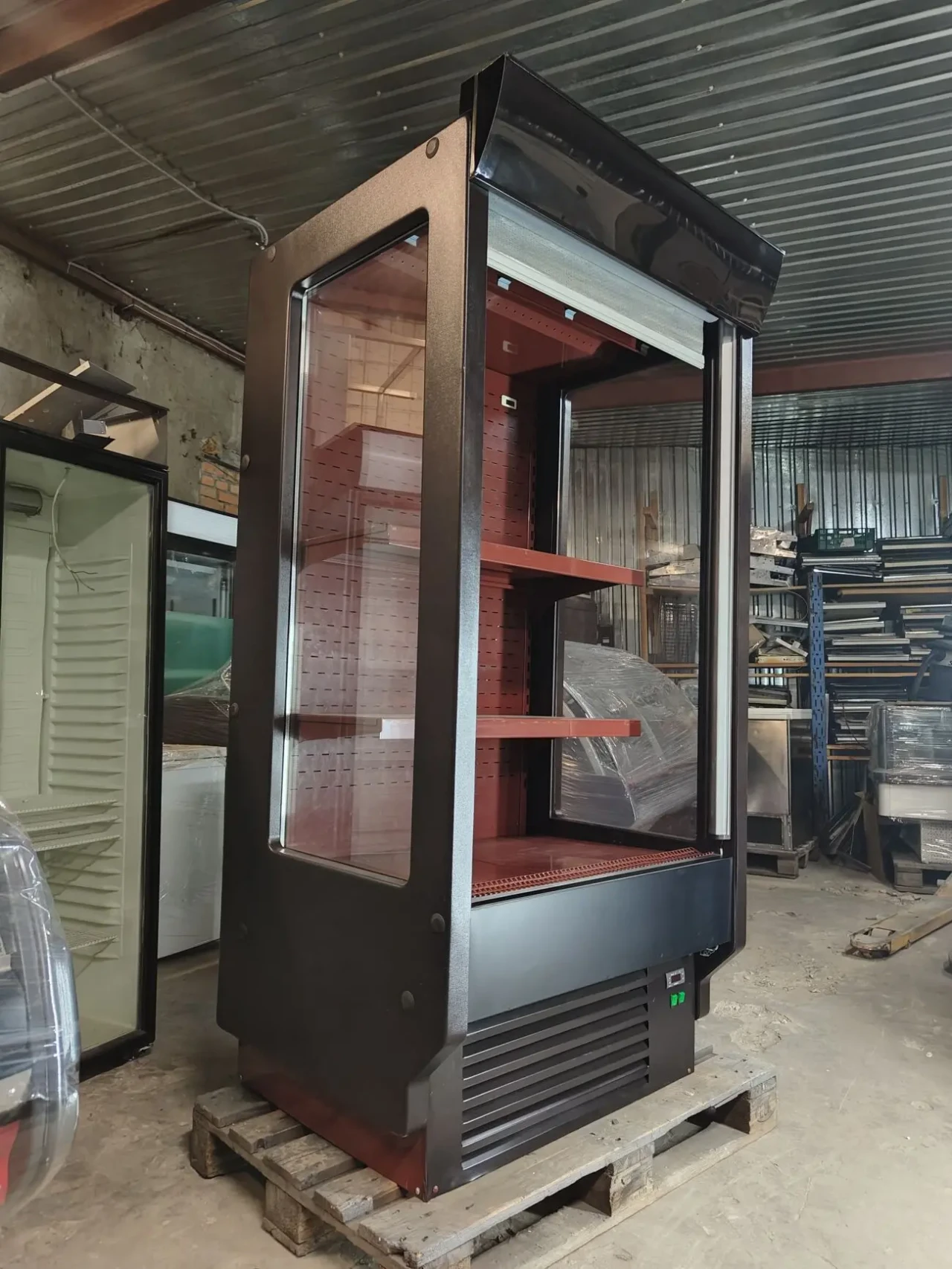 Холодильна гірка, холодильна вітрина, холодильний регал 3