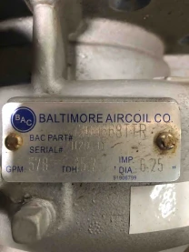 Насос водяний випарного конденсатора Baltimor