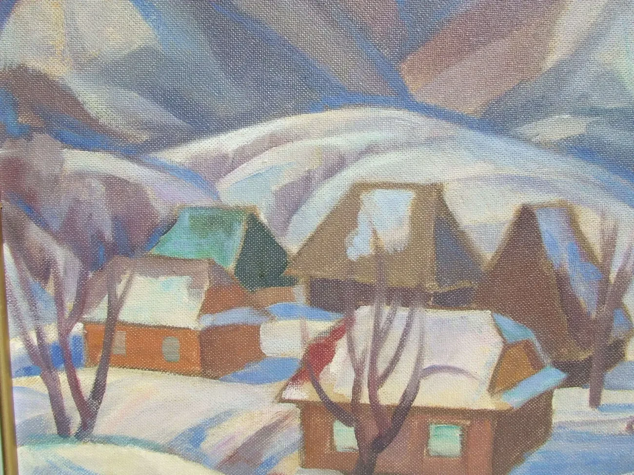 Нар.худ. Укр. Микита В,В. х.м. 65х50 см 1982 гг.Закарпатская  шк. 5