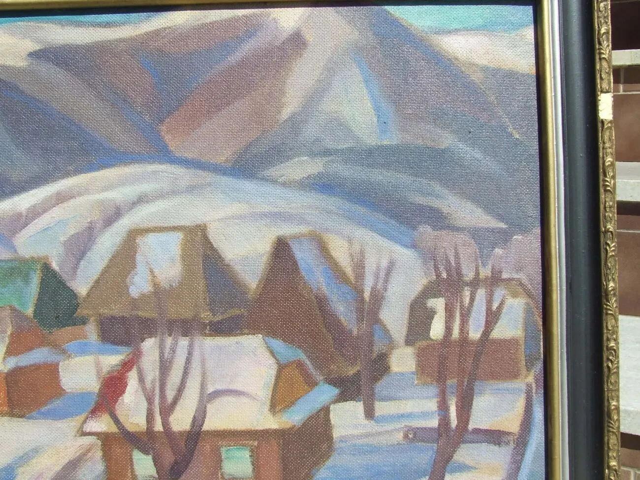 Нар.худ. Укр. Микита В,В. х.м. 65х50 см 1982 гг.Закарпатская  шк. 4