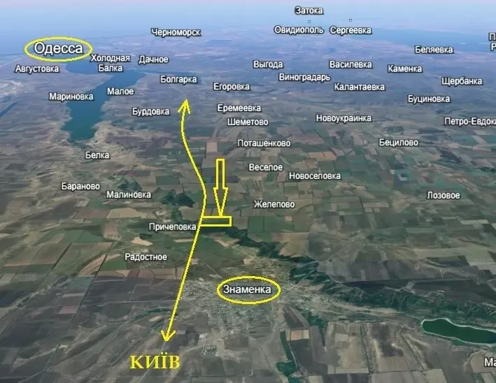 Продаж фасадної земельної ділянки площею 15.3га  на трасі Одеса Київ. 3