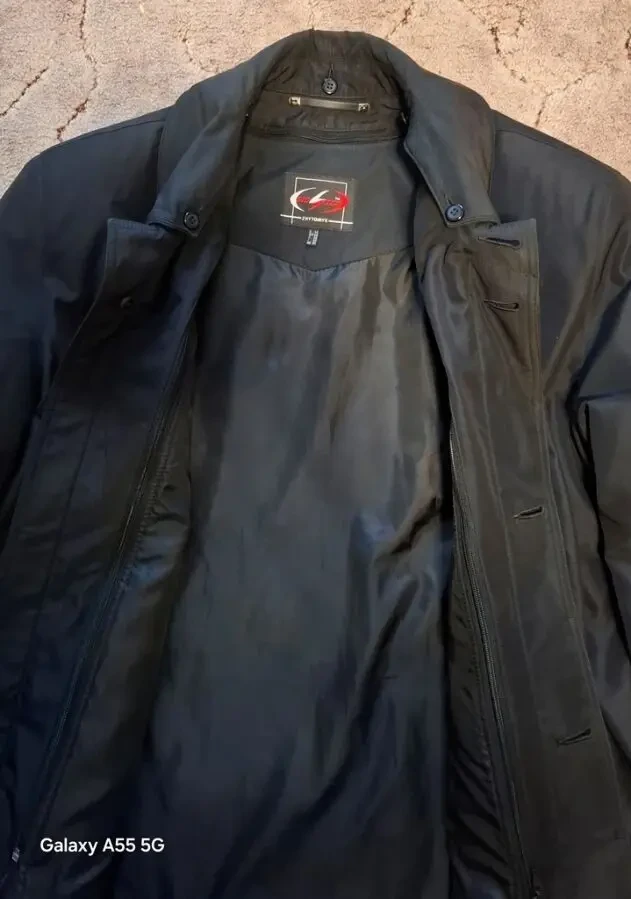 Куртка кожаная с натуральным мехом Италия. 5