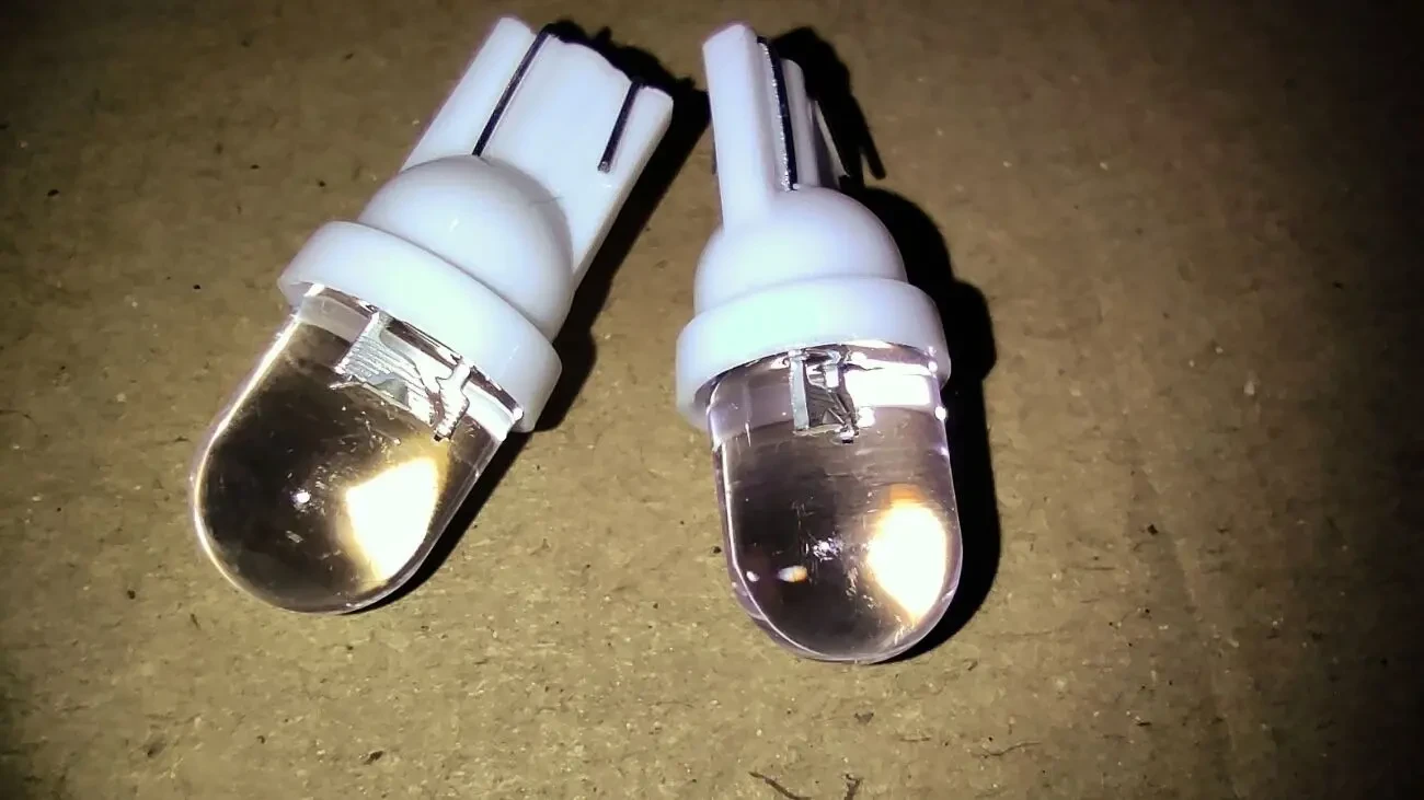 Лампочки автомобильные Led T10