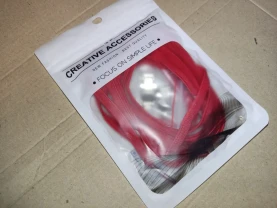 Шнурки еластичні з кліпсами червоні